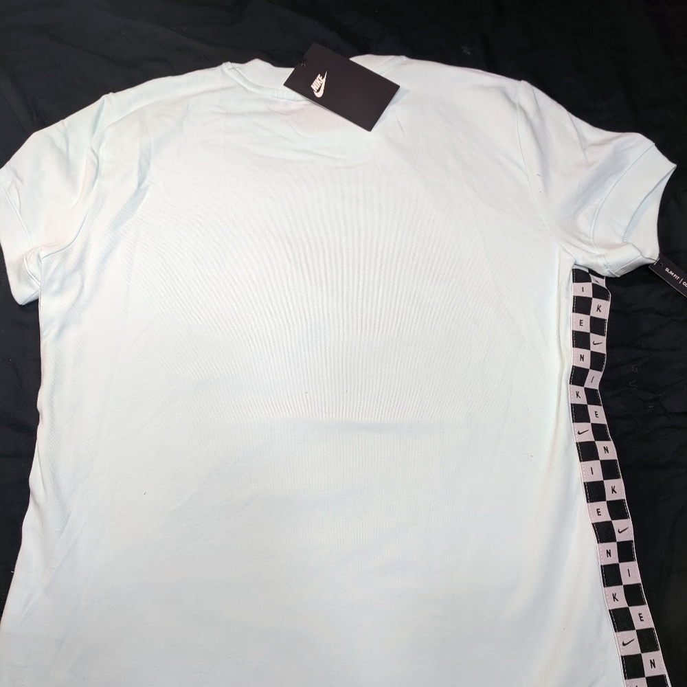 Nike Slim Fit T Shirt Mint - Picture 2 of 3